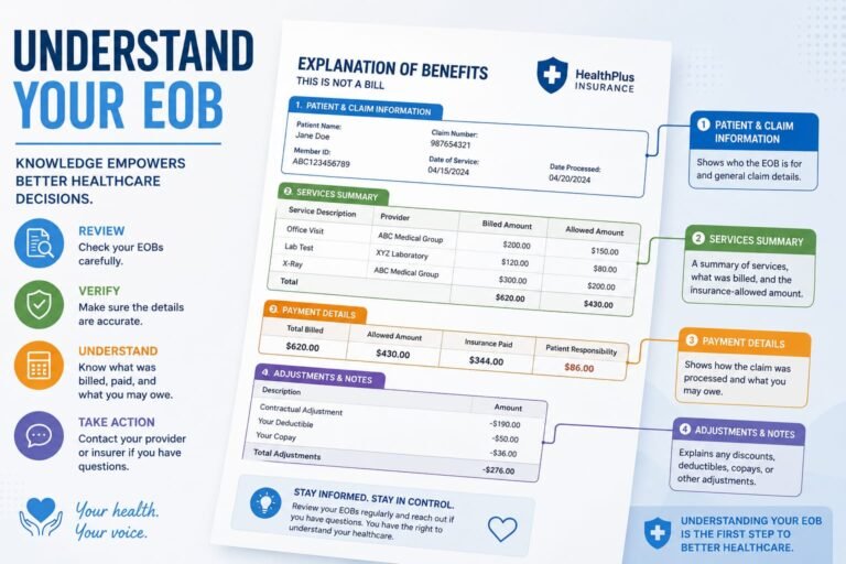 What is an Explanation of Benefits (EOB)? Complete Patient Guide to Reading and Using Your EOB