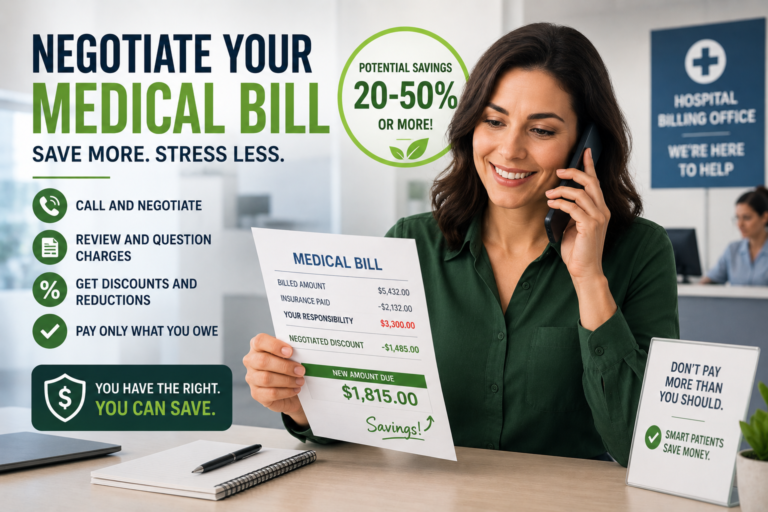 How to Negotiate Your Medical Bill Down: Scripts That Work
