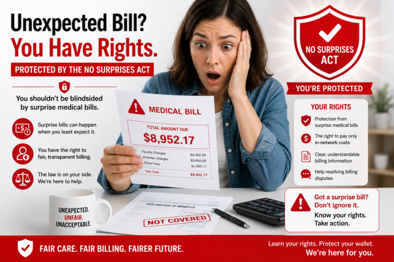 Surprise Medical Bills: Your Rights and Options Under the No Surprises Act