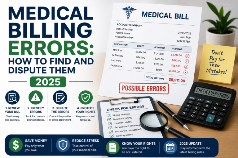 Medical Billing Errors: How to Find and Dispute Them 2025