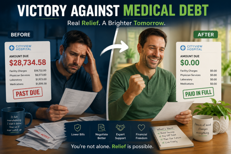 My Hospital Sent Me a $14,000 Bill — Here Is Exactly How I Got It Down to $900